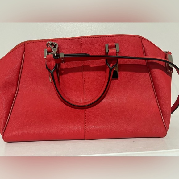 Calvin Klein Satchel/Top Handle Bag Red Bag - Picture 3 of 8